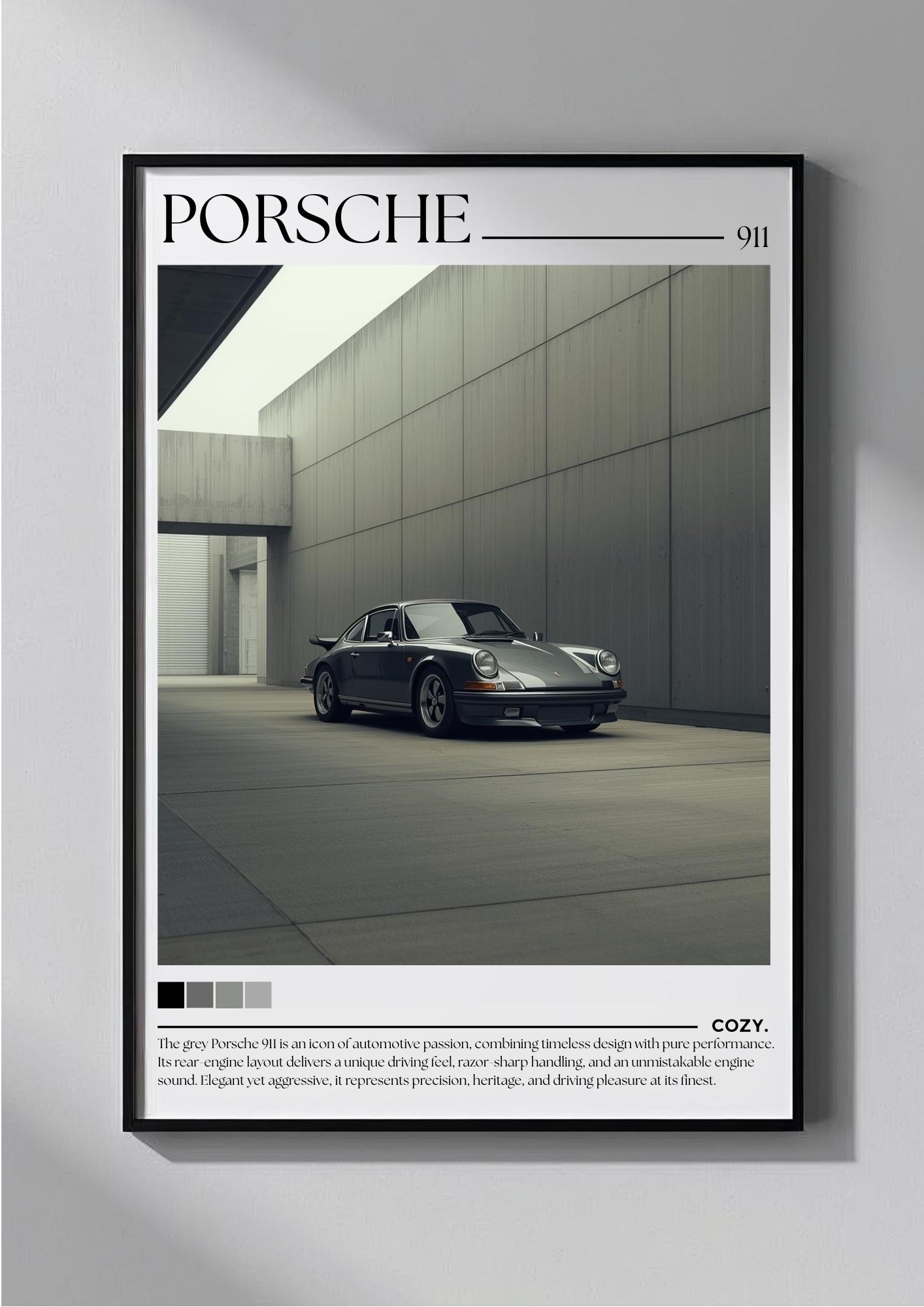 PORSCHE 911 (GREY)