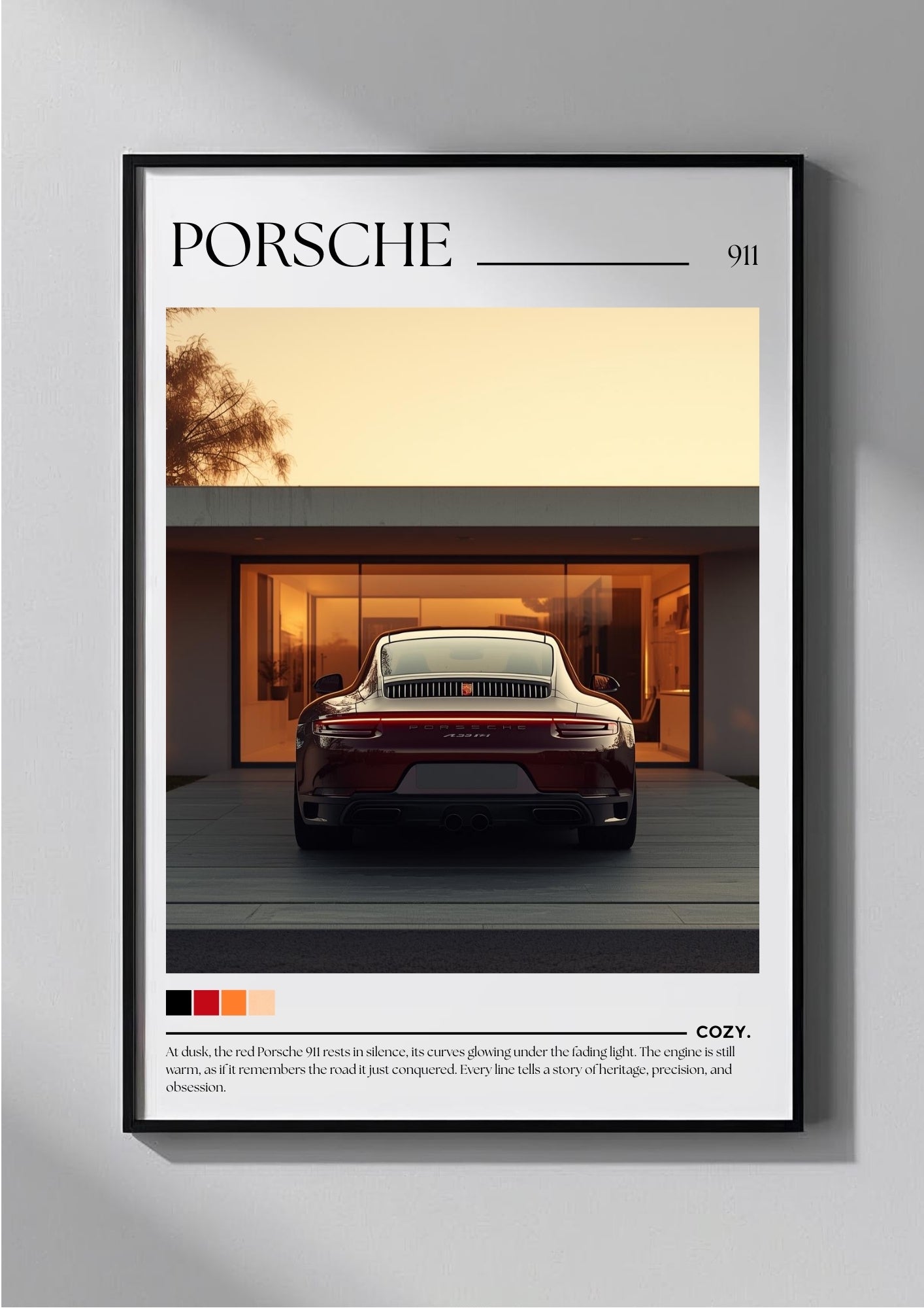 PORSCHE 911 (SUNSET)