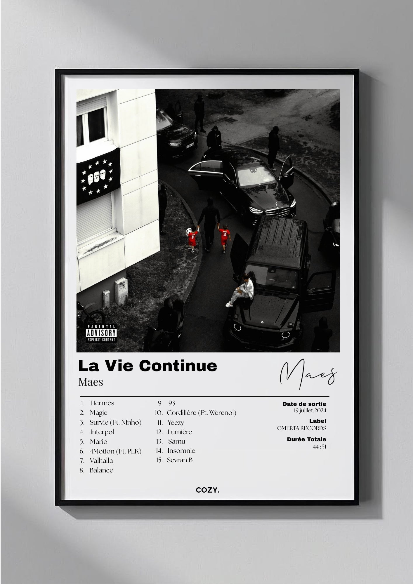MAES (LA VIE CONTINUE ALBUM)